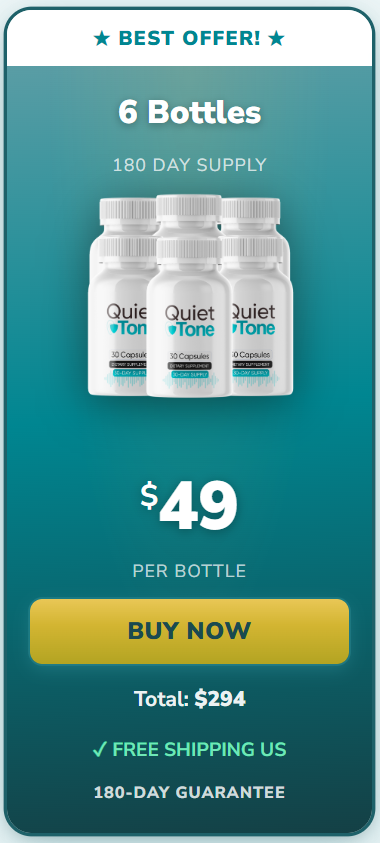 Buy Quiet Tone 6 Bottle
